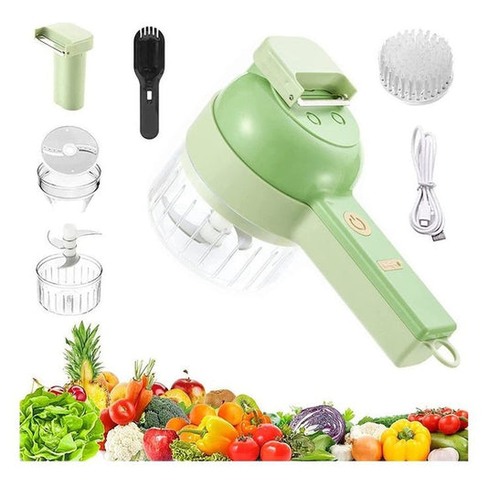 4-in-1 Handheld Vegetable Chopper & Cutter Set | Multipurpose Kitchen Tool